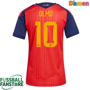Spanien Dani Olmo #10 Replik Heimtrikot Damen WM 2026 Kurzarm